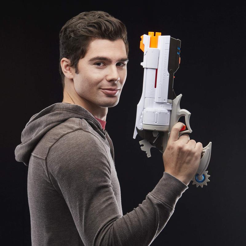 Blaster Nerf Overwatch McCree Rival - Com Emblema Fundido